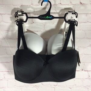 Carrie Amber Intimates Convertible Bras 2 Pack Plus Size - 42D